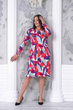 222402 patterned DRESS