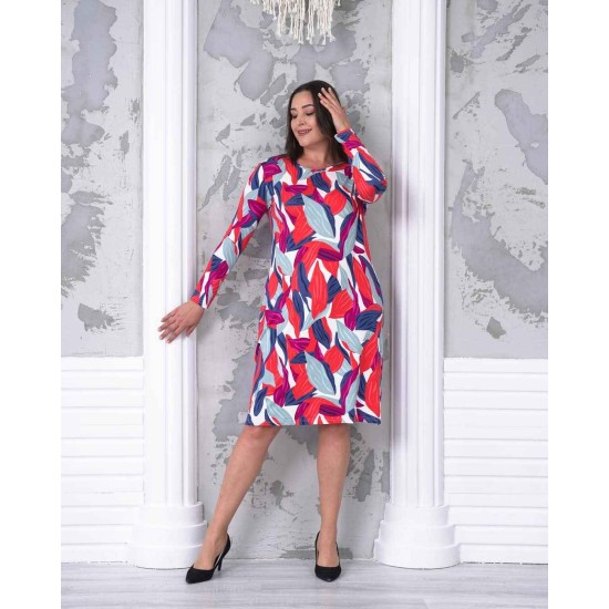 222402 patterned DRESS