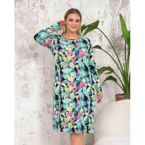 222403 patterned DRESS