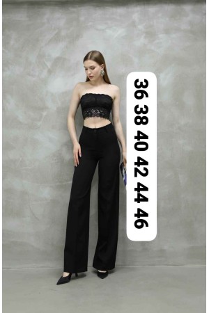 222437 TOPTAN SİYAH PANTOLON