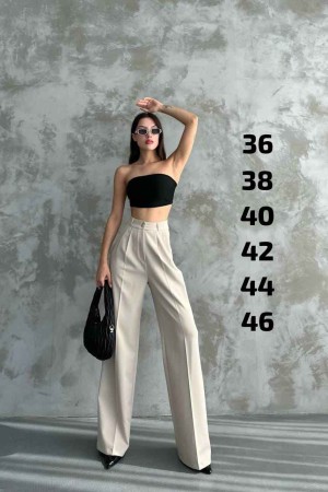 222443 TOPTAN KREM PANTOLON