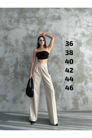222443 TOPTAN KREM PANTOLON