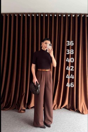 222447 TOPTAN KAHVE PANTOLON