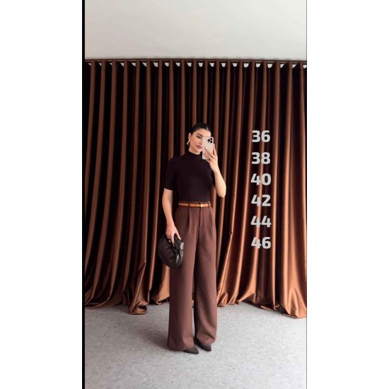 222447 TOPTAN KAHVE PANTOLON