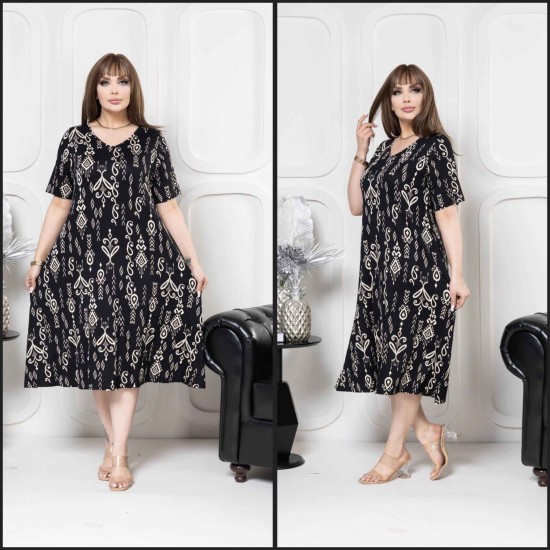 222452 patterned DRESS