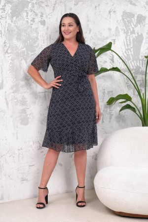 222463 patterned DRESS