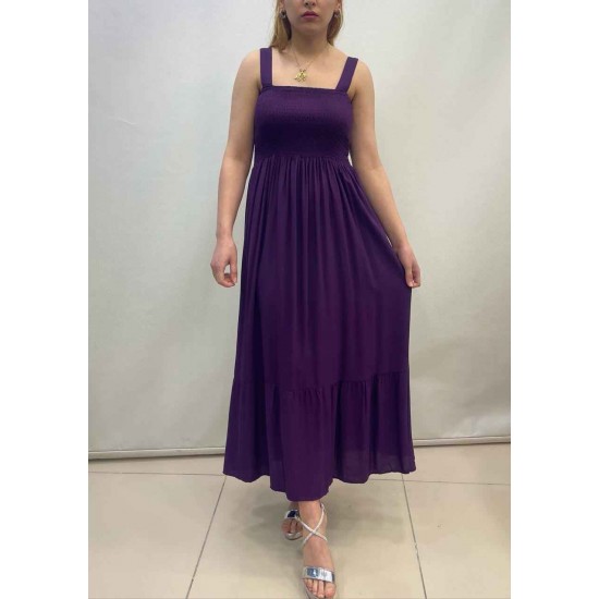 222690 TOPTAN MOR ELBİSE