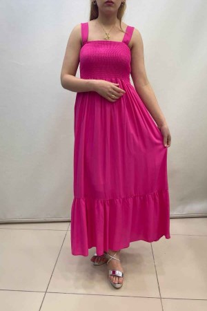 222691 TOPTAN FUŞYA ELBİSE