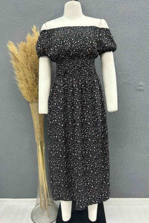 222699 TOPTAN DESENLİ ELBİSE