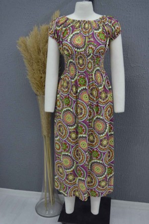 222713 patterned DRESS