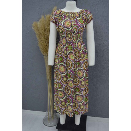 222713 patterned DRESS