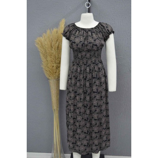 222719 patterned DRESS