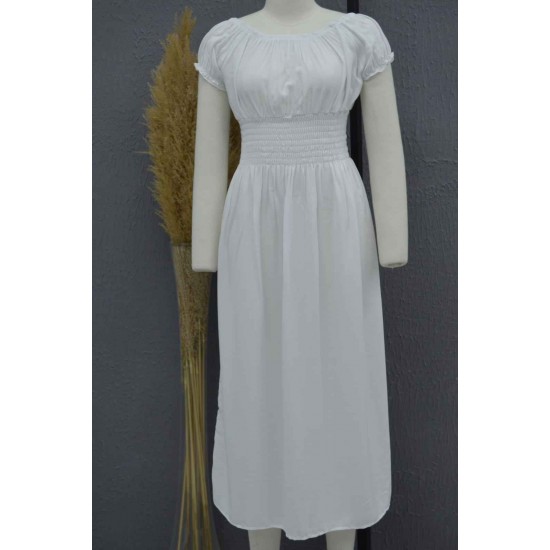 222720 white DRESS