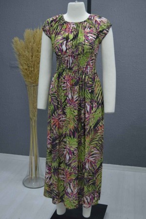 222721 patterned DRESS