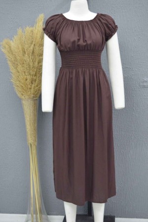 222725 coffee DRESS