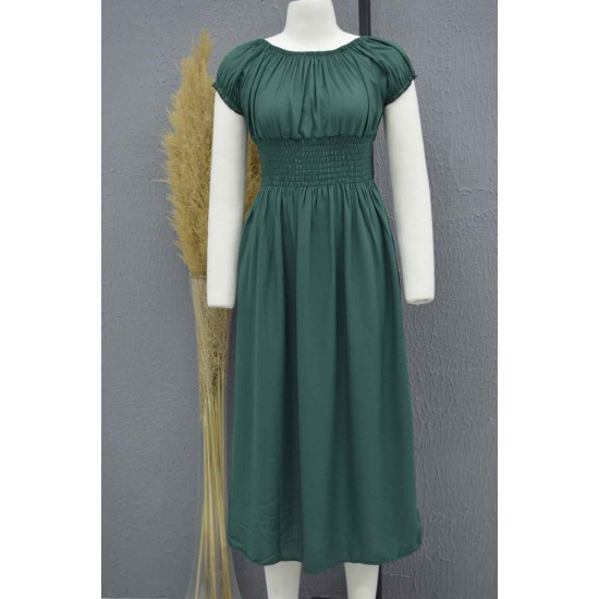 222727 GREEN DRESS