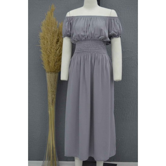 222730 Grey DRESS