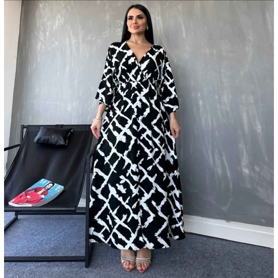 222734 patterned DRESS