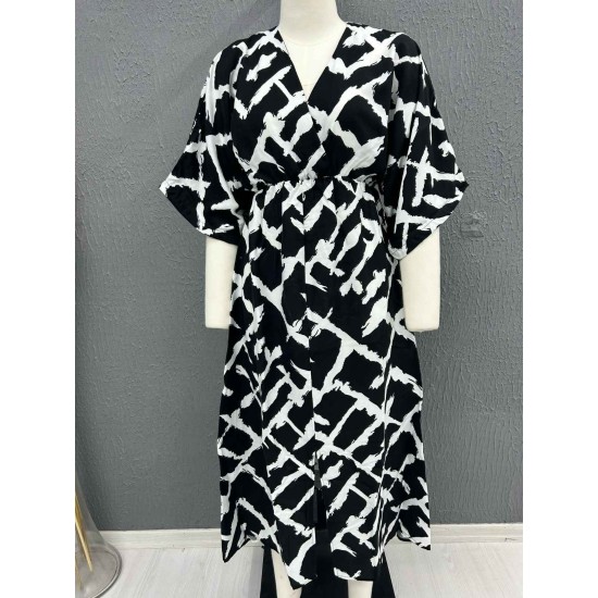 222737 patterned DRESS