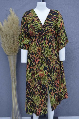 222738 patterned DRESS