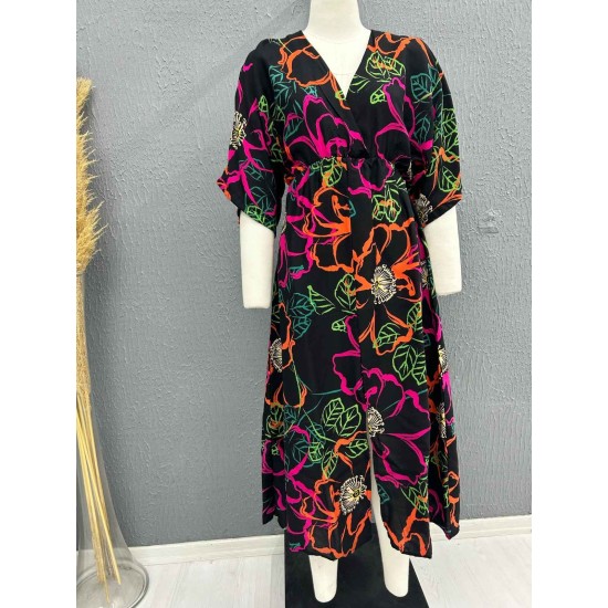 222740 patterned DRESS