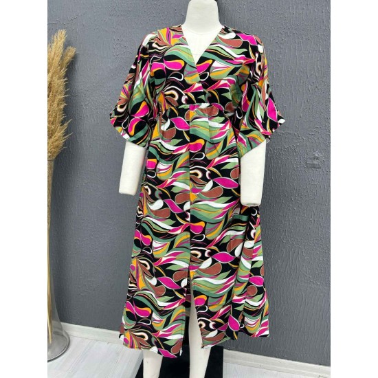 222741 patterned DRESS