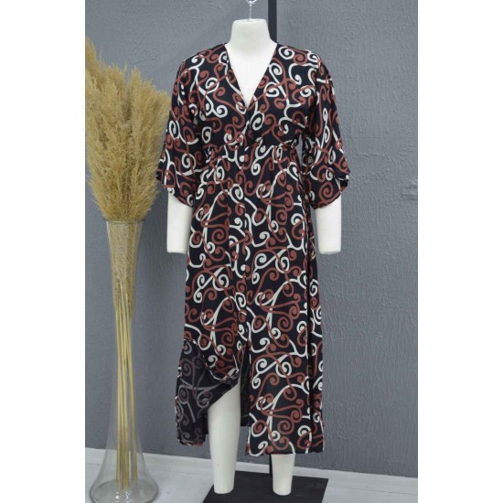 222743 patterned DRESS