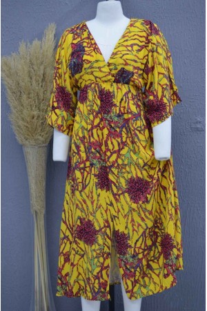 222744 patterned DRESS