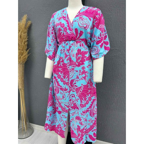 222746 patterned DRESS