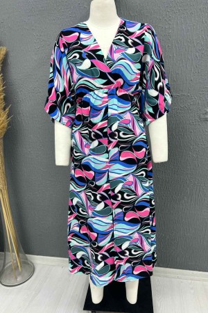 222747 patterned DRESS