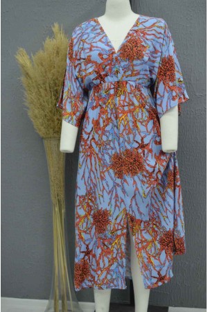 222748 patterned DRESS