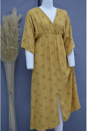 222749 patterned DRESS