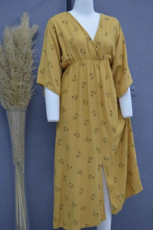 222749 patterned DRESS