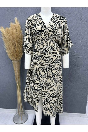 222752 patterned DRESS