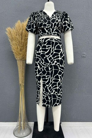 222756 TOPTAN DESENLİ ETEK TAKIM