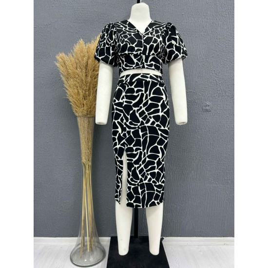 222756 TOPTAN DESENLİ ETEK TAKIM