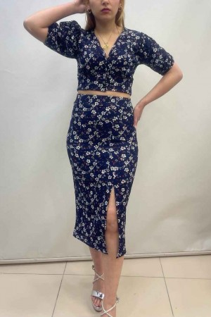 222758 TOPTAN DESENLİ ETEK TAKIM