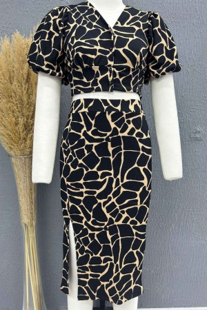 222760 TOPTAN DESENLİ ETEK TAKIM