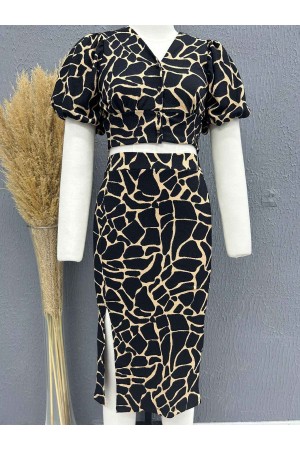 222760 patterned Skirt