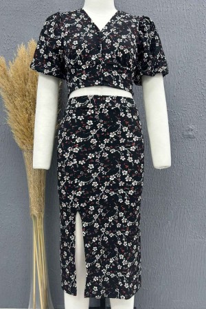 222761 TOPTAN DESENLİ ETEK TAKIM