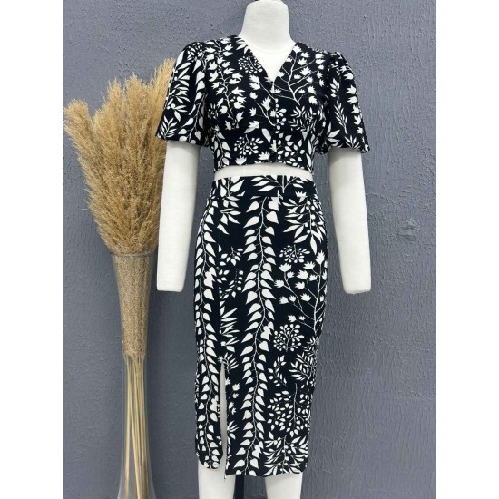 222763 TOPTAN DESENLİ ETEK TAKIM