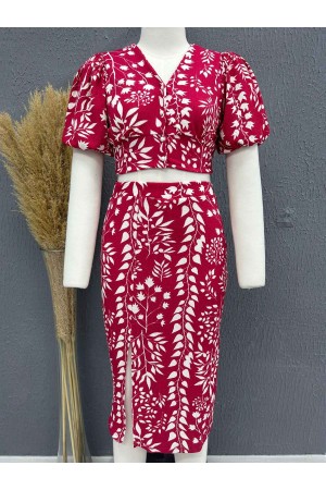 222764 TOPTAN DESENLİ ETEK TAKIM