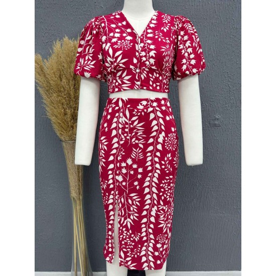 222764 TOPTAN DESENLİ ETEK TAKIM