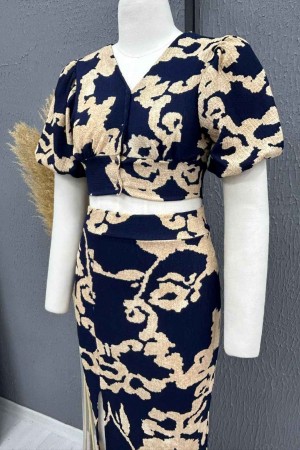 222767 TOPTAN DESENLİ ETEK TAKIM