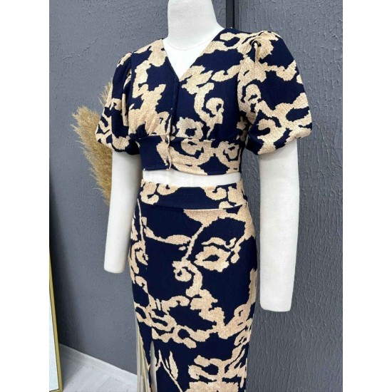 222767 TOPTAN DESENLİ ETEK TAKIM