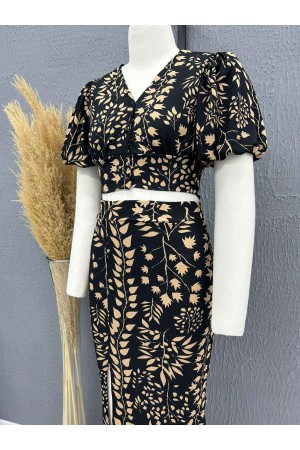 222772 TOPTAN DESENLİ ETEK TAKIM