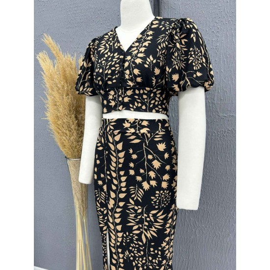 222772 TOPTAN DESENLİ ETEK TAKIM