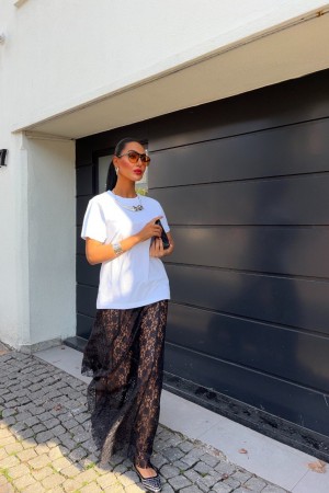 222782 TOPTAN SİYAH ETEK