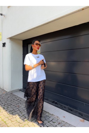 222782 TOPTAN SİYAH ETEK