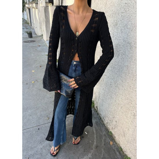 222801 black CARDIGAN